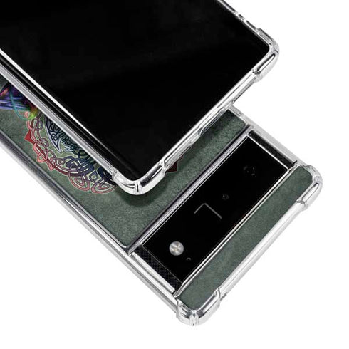 Brigid Ashwood Celtic Dragon Google Pixel 6 Clear Case